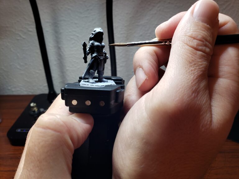 How to get a Smooth Base Coat of Paint on Your Miniatures and Models
